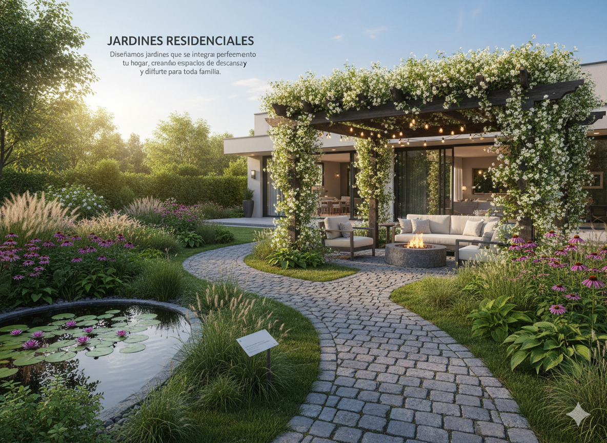 Diseño de jardines residenciales